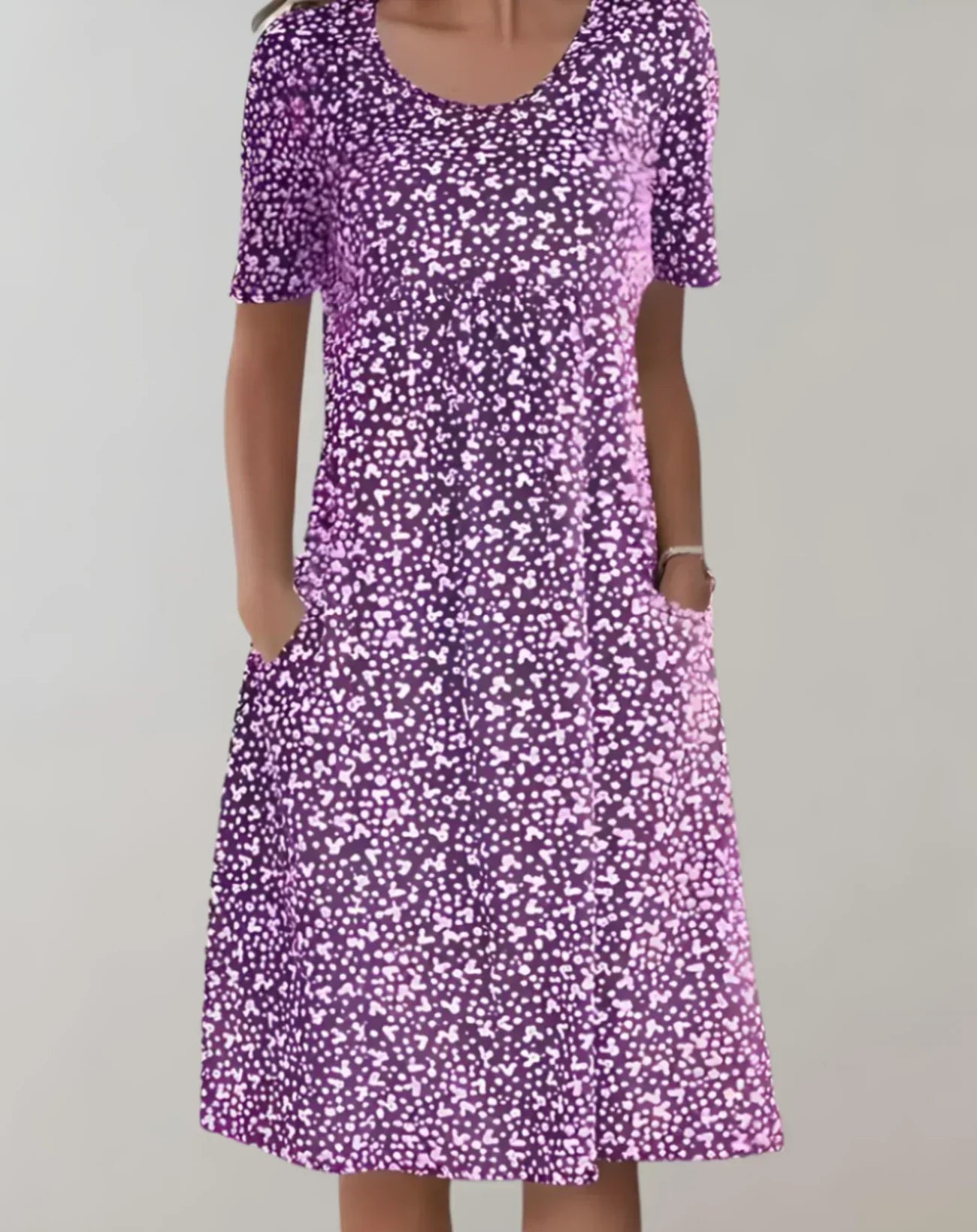 LP | Fashionable midi dress with print