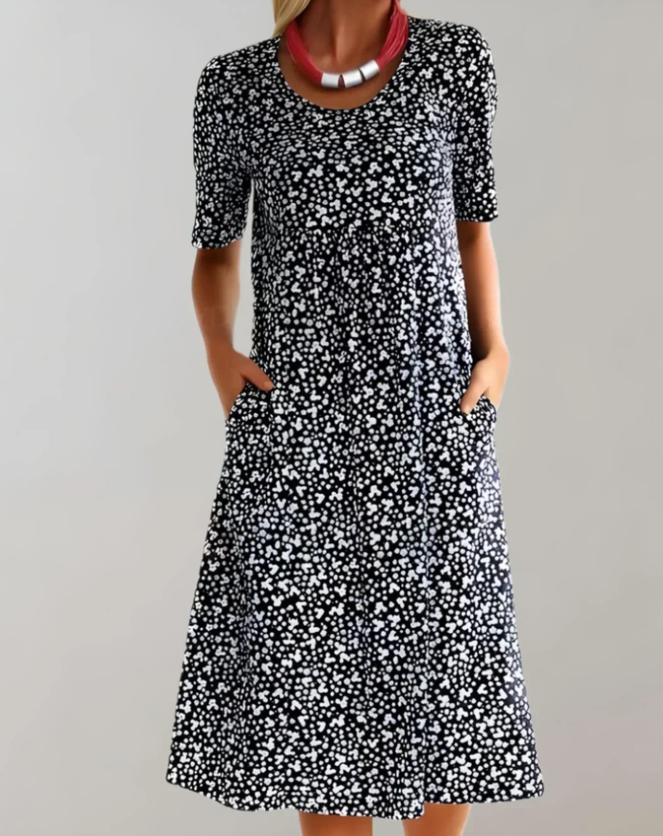 LP | Fashionable midi dress with print