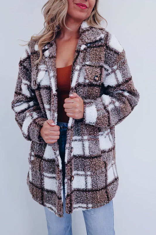 Giovanna | Women's Elegant, Warm, and Comfortable Fleece Coat