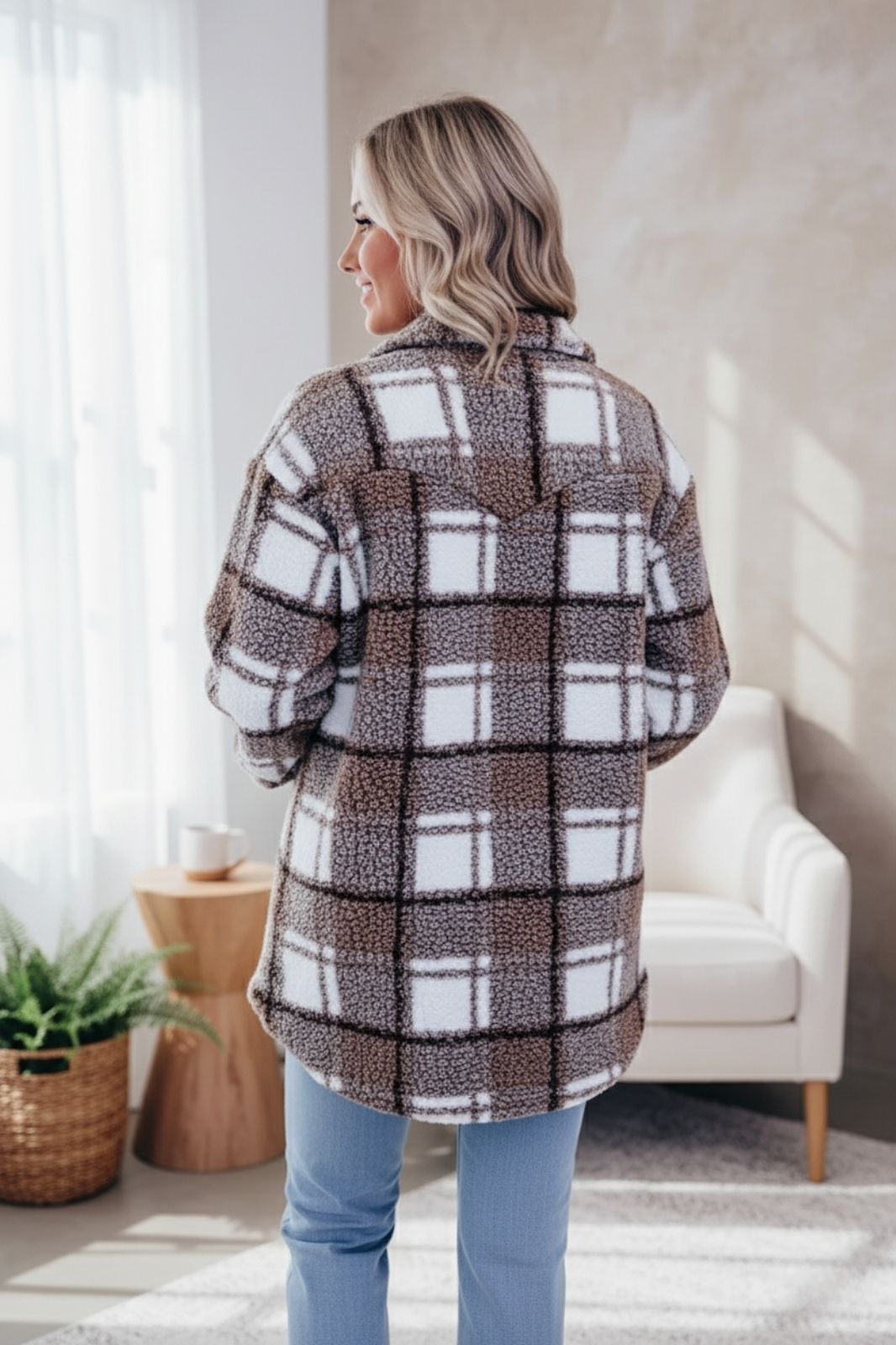 Giovanna | Women's Elegant, Warm, and Comfortable Fleece Coat