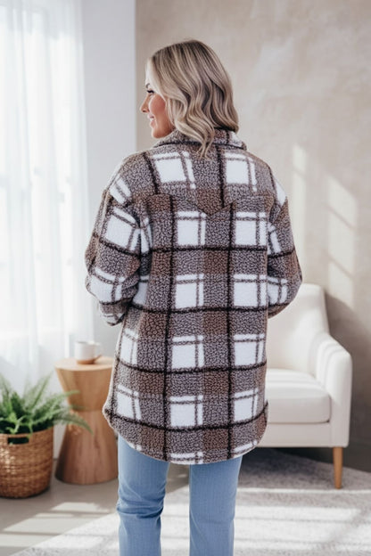 Giovanna | Women's Elegant, Warm, and Comfortable Fleece Coat