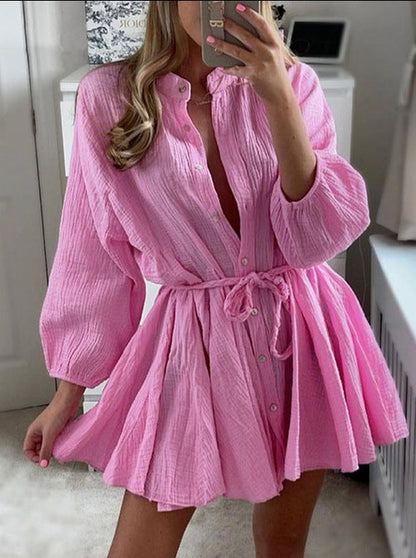 Mc | Elegant Summer Blouse Dress