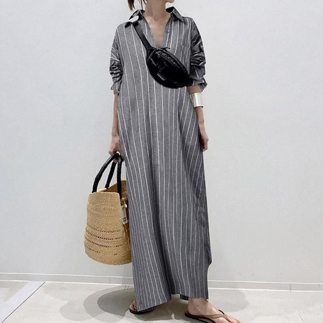 LP | Striped wide dress