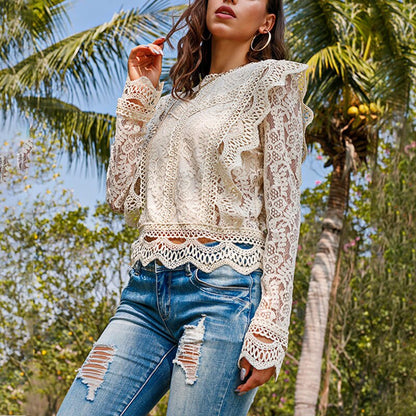 Vardi Dante™ Kelly Lace Blouse | An elegant summer blouse for women