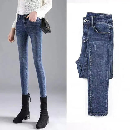 Fiji high-waisted skinny jeans for women