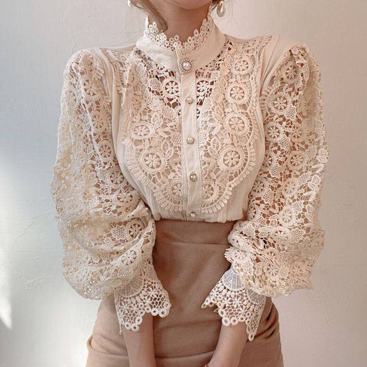 Lucy Lace Blouse | Classic, elegant and super cute!
