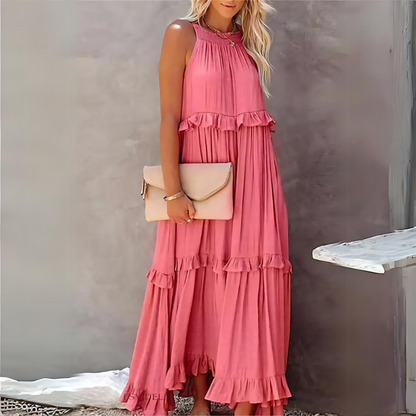 LP | Elegant long dress with pockets