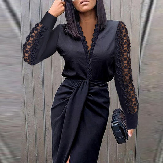 LP | Luxurious long cocktail dress for women