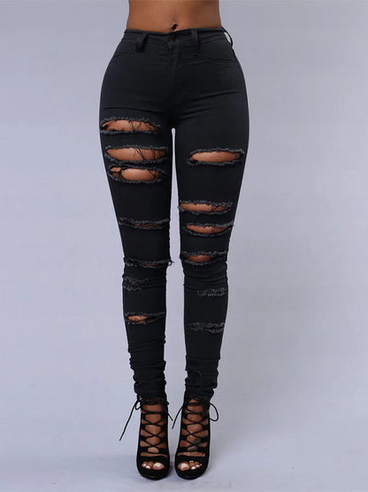 Women's Crayoo ripped denim jeans