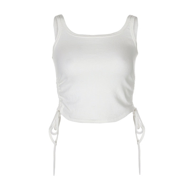 Vardi Dante™ Mimi Sleeveless cropped top | A short and elegant top