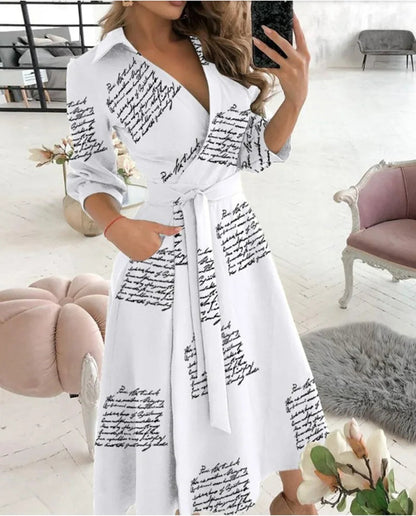 LP | Elegant wrap dress