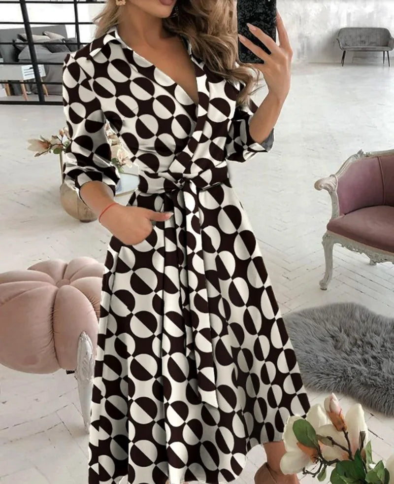 LP | Elegant wrap dress