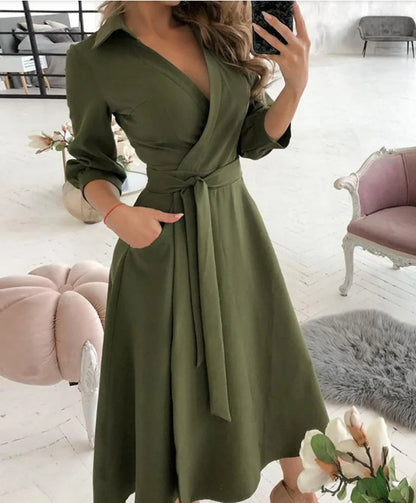 LP | Elegant wrap dress