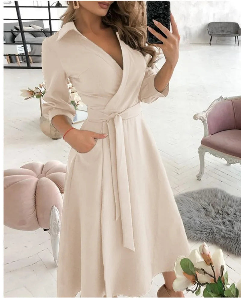 LP | Elegant wrap dress