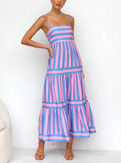 LP | Striped maxi dress