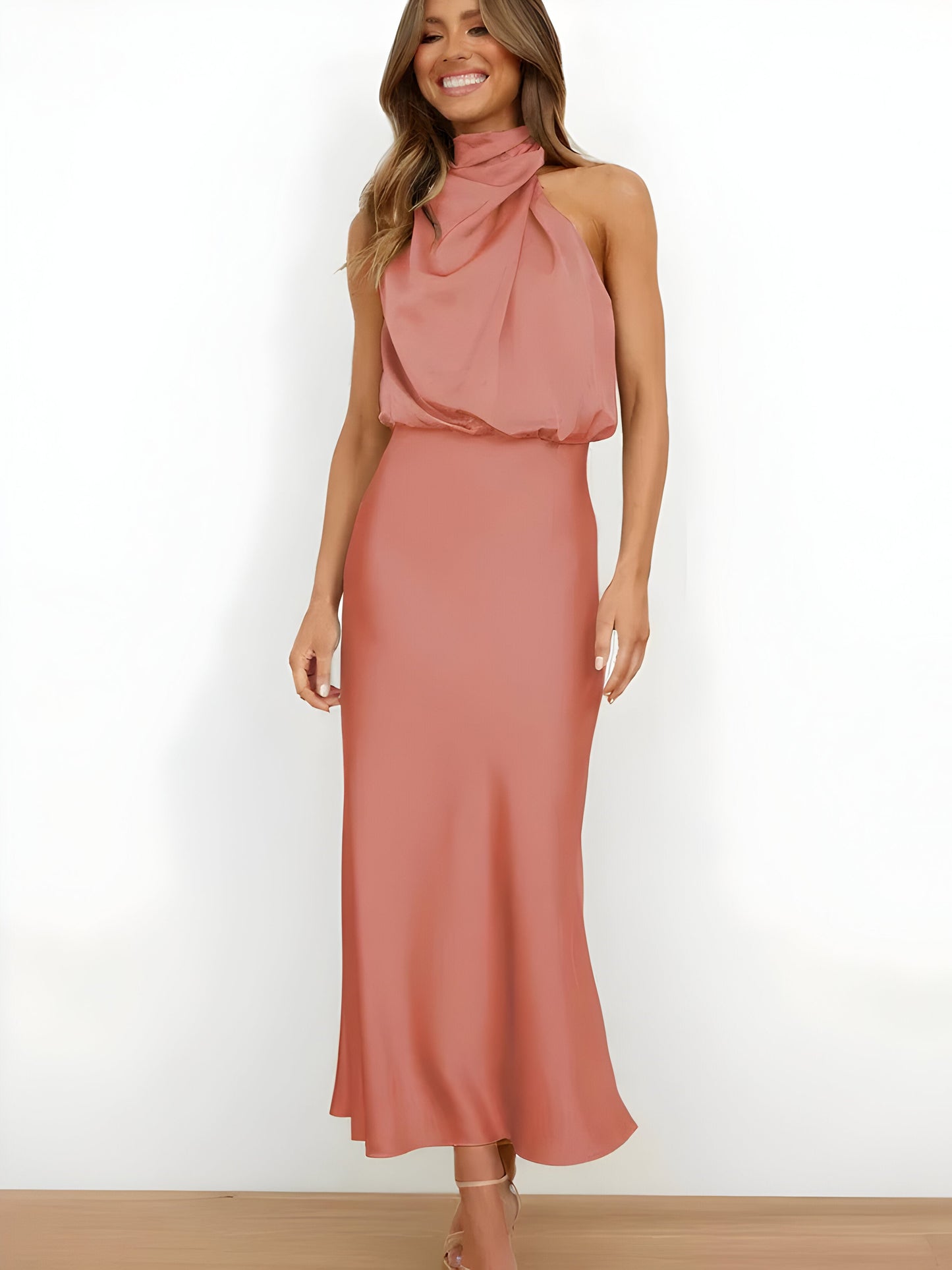 Mc | elegant dress in satin