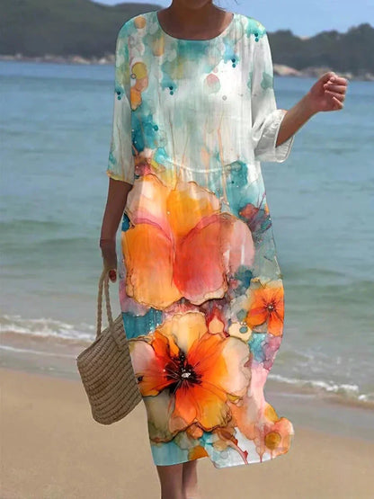 Jackie - Abito Boho Bloom