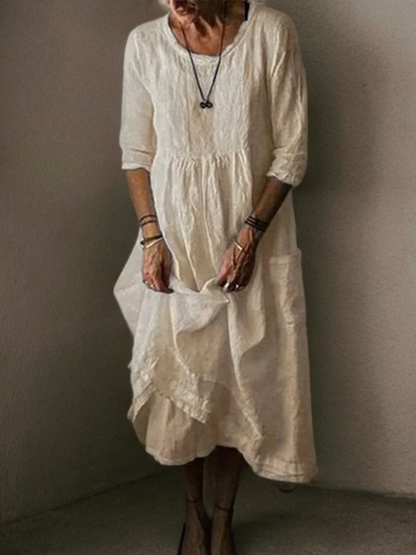 Mc | Casual Linen Long Dress