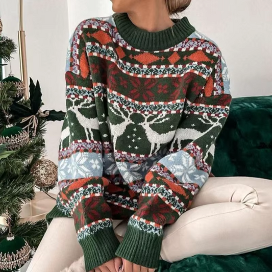 Josabet | Chic and Comfortable Oversized Women's Christmas Sweater