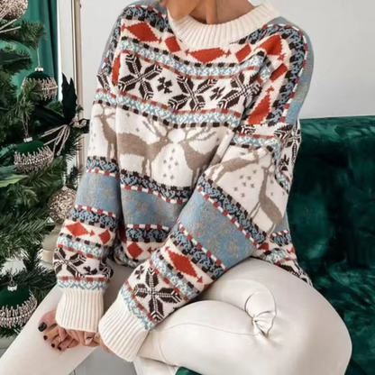 Josabet | Chic and Comfortable Oversized Women's Christmas Sweater