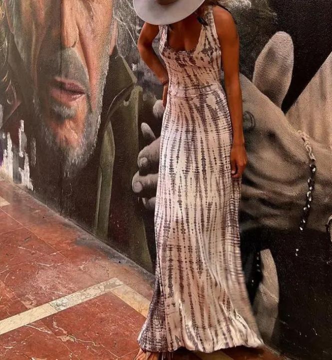 LP | Sexy sleeveless bohemian dress