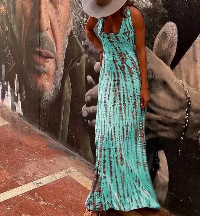 LP | Sexy sleeveless bohemian dress