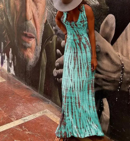 LP | Sexy sleeveless bohemian dress