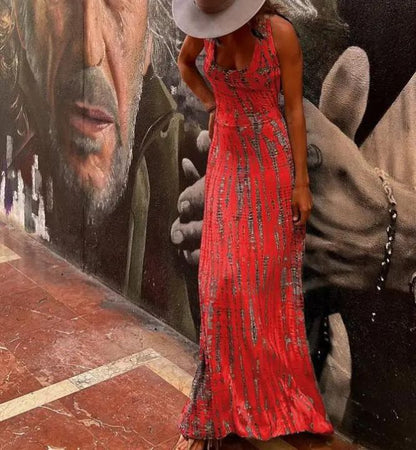 LP | Sexy sleeveless bohemian dress