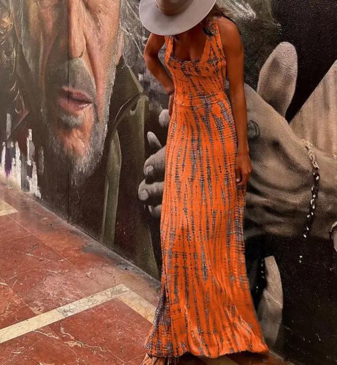 LP | Sexy sleeveless bohemian dress