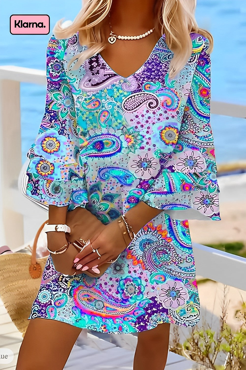 LP | Dress with eye-catching print