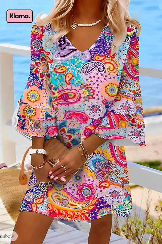 LP | Dress with eye-catching print