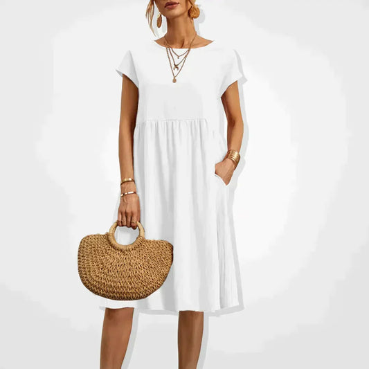 Comfortable flowing midi dress