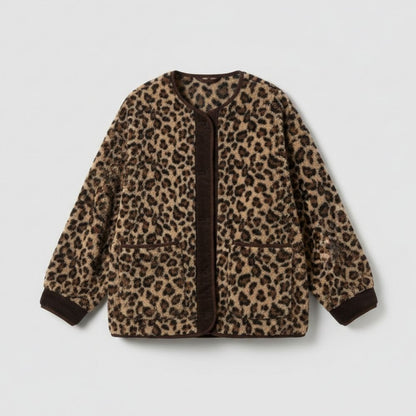 Leona | Chic and Comfortable Women's Leopard Print Jacket