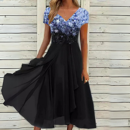 LP | chic feminine chiffon dress