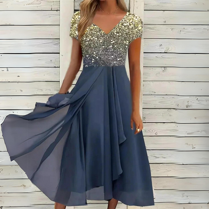 LP | chic feminine chiffon dress