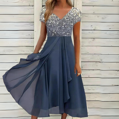 LP | chic feminine chiffon dress