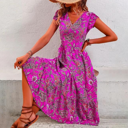 LP | Elegant vintage floral dress