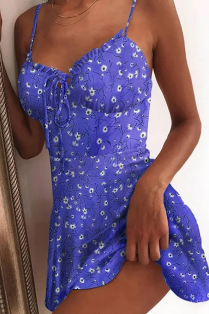 LP | floral mini camisole dress