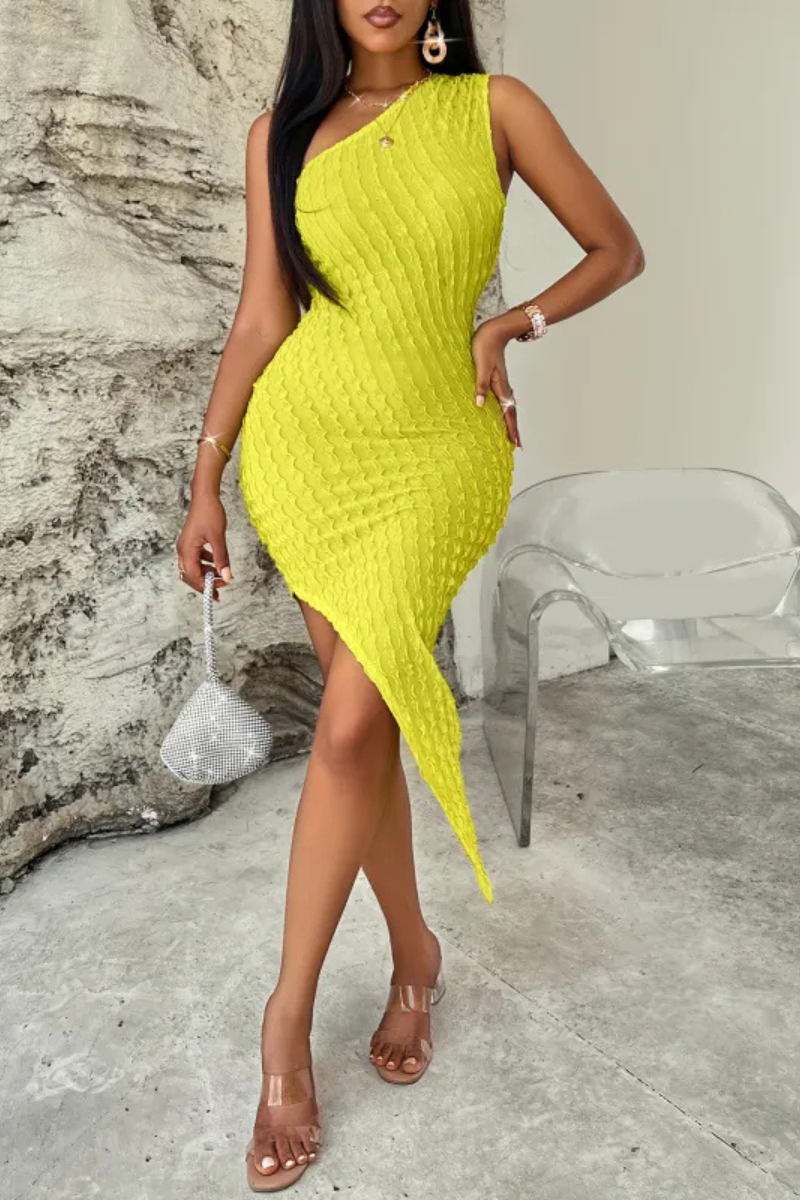 Lunelle | Slant Fit Wrap Hip Dress