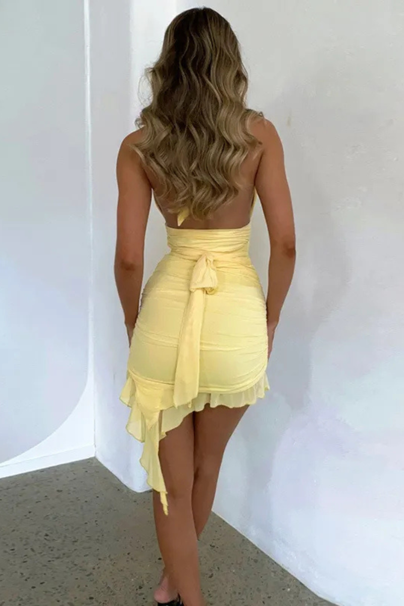 Maelis | Women's ruffled maxi dress