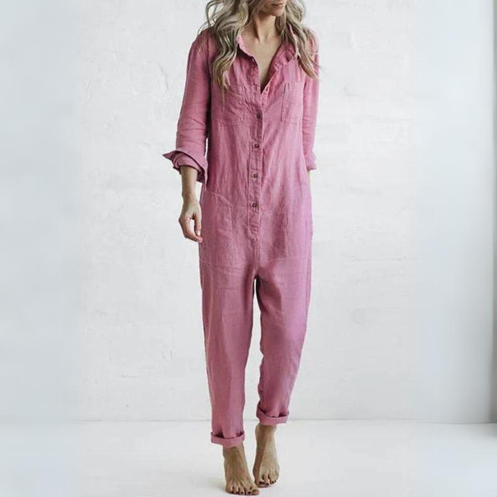 Magnolia - Elegant long-sleeved jumpsuit
