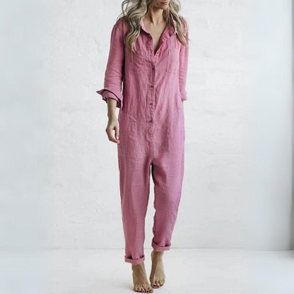 Magnolia - Elegant long-sleeved jumpsuit