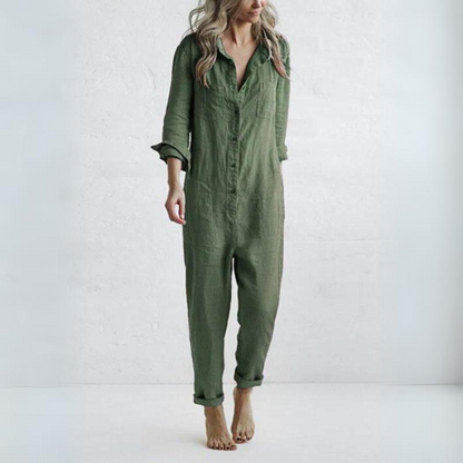 Magnolia - Elegant long-sleeved jumpsuit