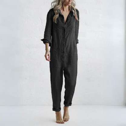Magnolia - Elegant long-sleeved jumpsuit