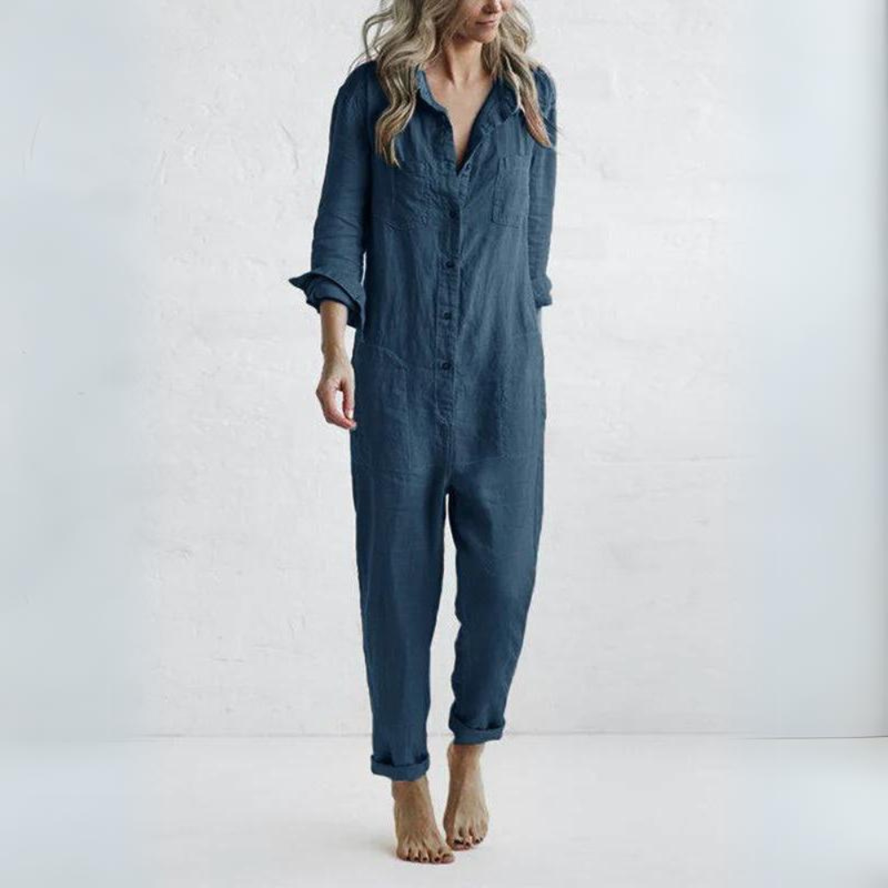 Magnolia - Elegant long-sleeved jumpsuit