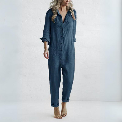 Magnolia - Elegant long-sleeved jumpsuit