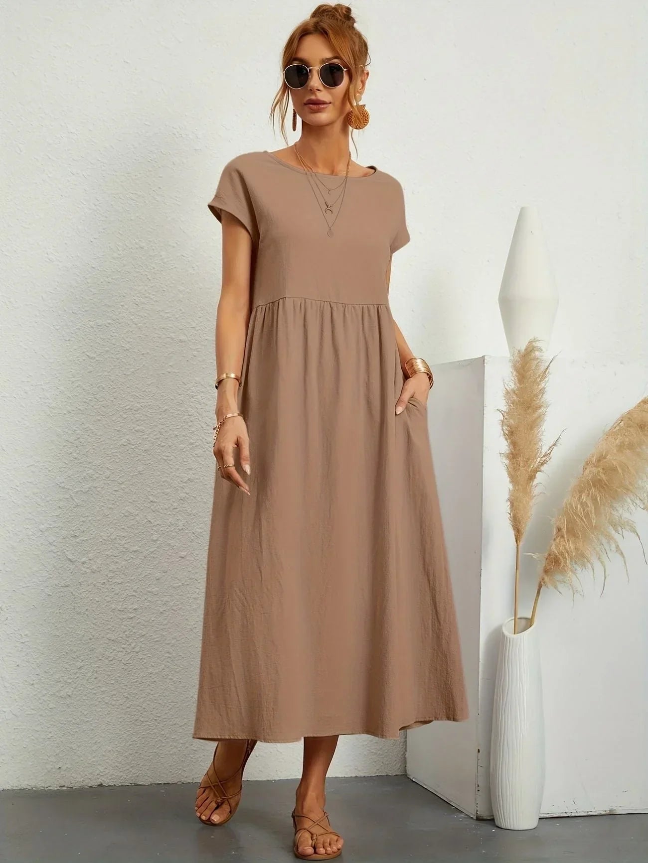 LP | Round Neck Dress