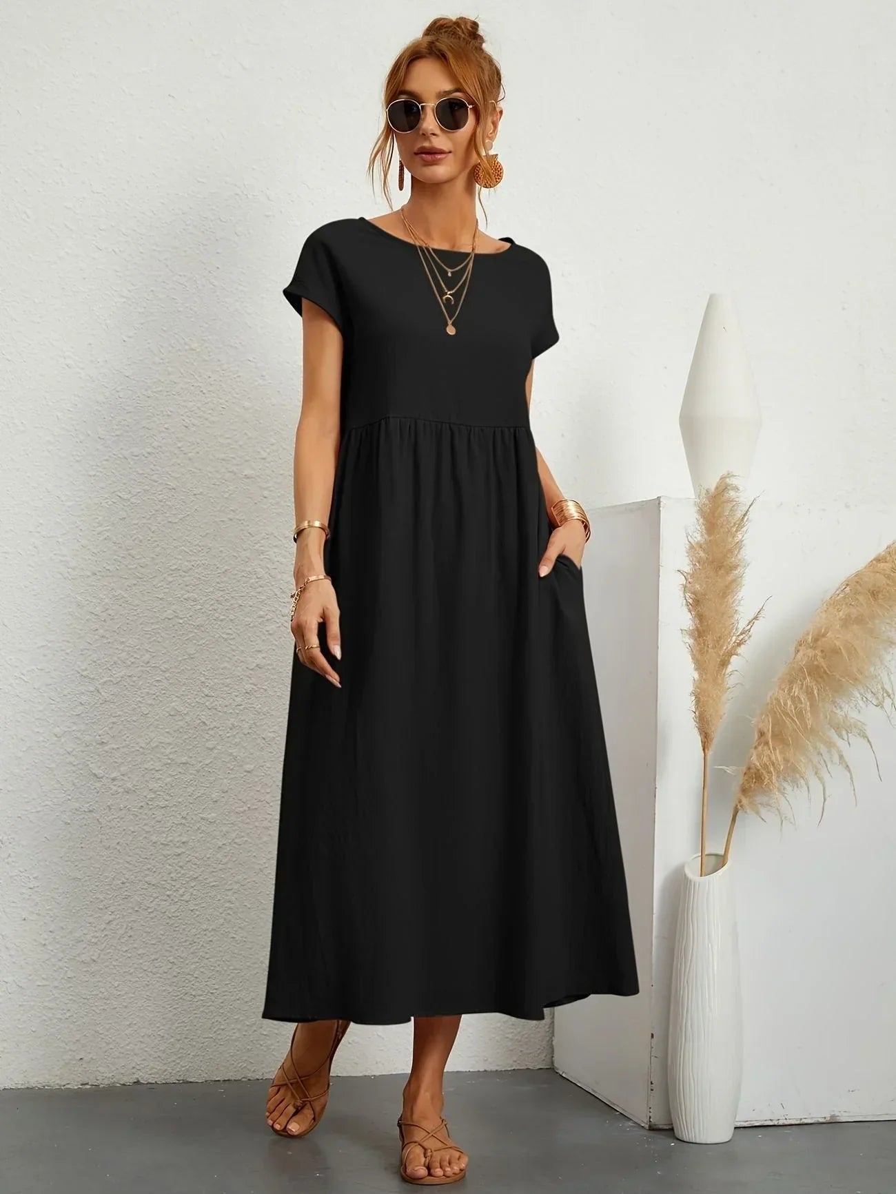 LP | Round Neck Dress