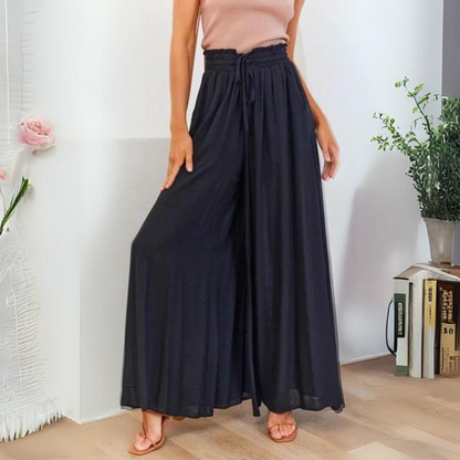 Antonella - High-waisted wide-leg pants