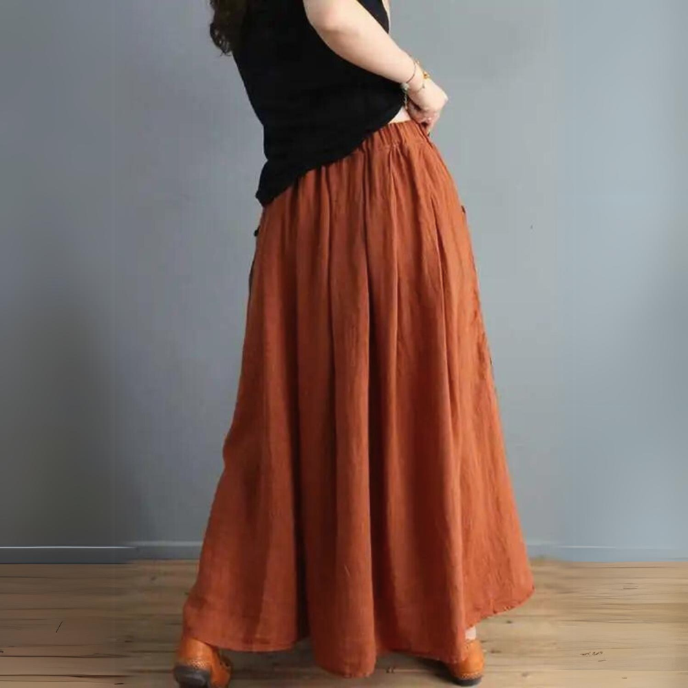 Donna - Elegant patchwork skirt
